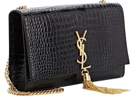 ysl kate medium all black|ysl kate medium crocodile.